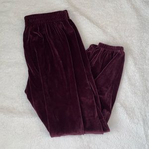 VS PINK Velvet Joggers